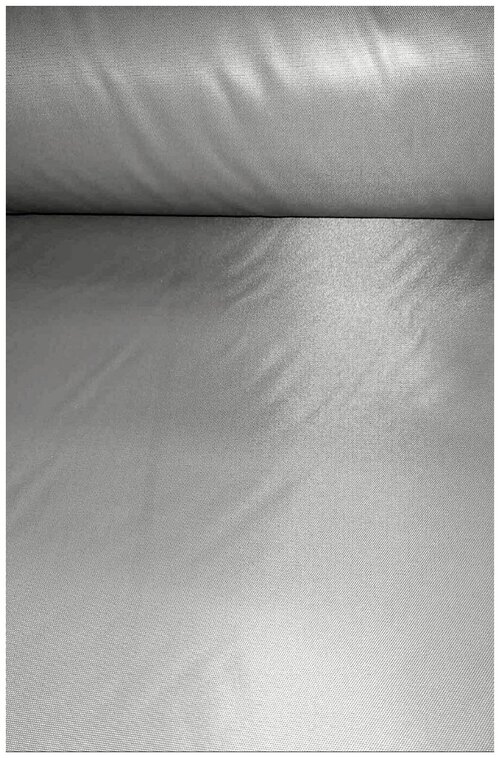 Уличная ткань Оксфорд (oxford) 210d PU 1000, ткань водонепроницаемая ветрозащитная, цвет светло-серый, ш-150 см