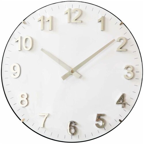 Часы настенные Apeyron PL200-926 ø30.5 см пластик цвет белый