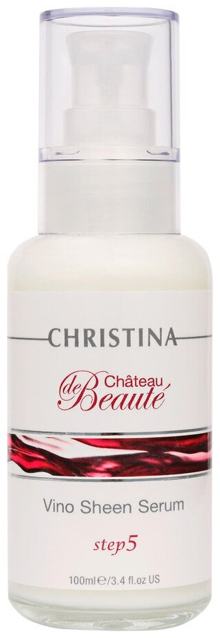 Сыворотка на основе экстракта винограда Christina Chateau de Beaute Vino Sheen Serum, 100 мл - фото №5