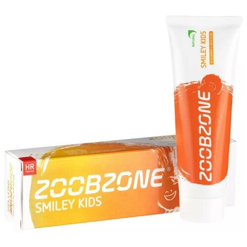 Зубная паста Zoobzone Smiley Kids апельсин, 50 мл