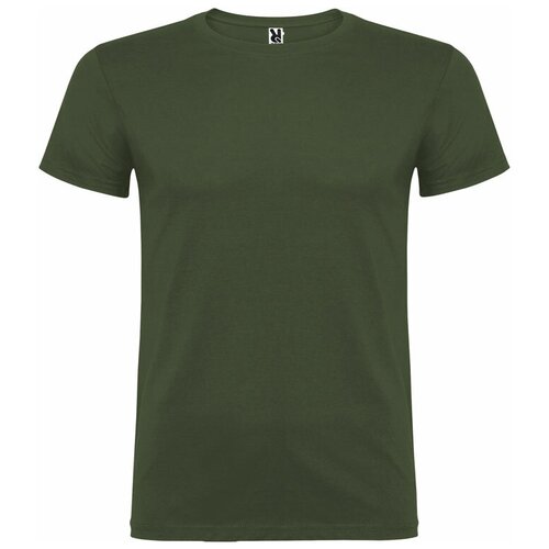 Футболка ROLY, размер M, зеленый, хаки inspire футболка базовая с рибом по горловине лавандовый