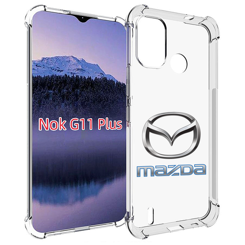 Чехол MyPads mazda-мазда-4 мужской для Nokia G11 Plus задняя-панель-накладка-бампер чехол mypads mazda мазда 4 мужской для nokia g11 plus задняя панель накладка бампер