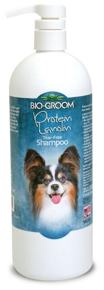 Bio-Groom Protein/Lanolin увлажняющий шампунь с ланолином без сульфатов - 946 мл