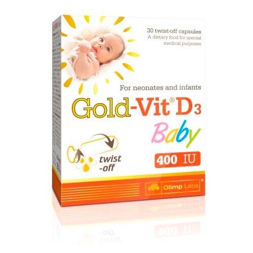 Витамины для детей OLIMP Gold-Vit D3 Baby 30 капс.