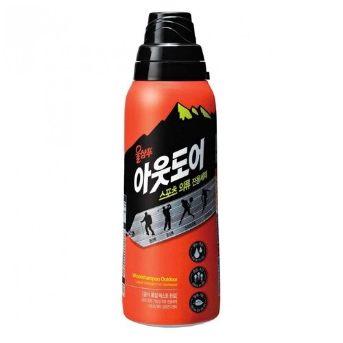Жидкое средство для стирки KERASYS Aekyung Wool Shampoo спорт для спортивной одежды и мембран, 1л, мягкая упаковка