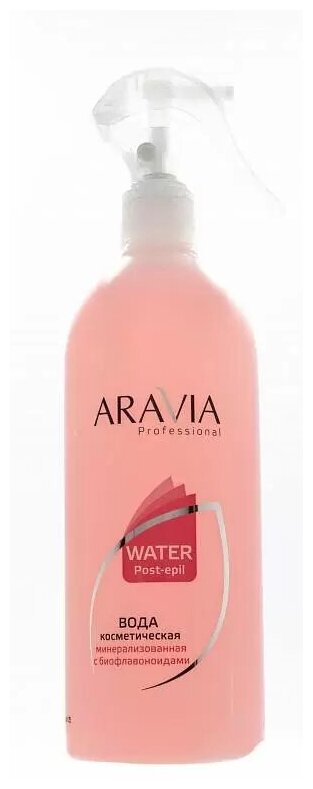 Aravia professional Вода косметическая минерализованная с биофлавоноидами, 500 мл (Aravia professional, ) - фото №15