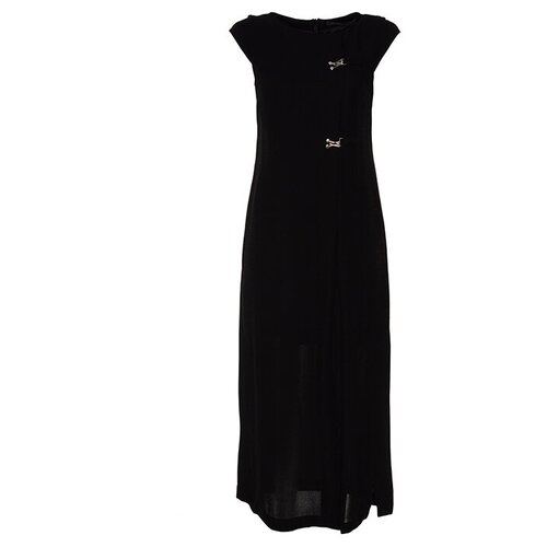 Платье Malloni, размер 40, черный malloni шарф