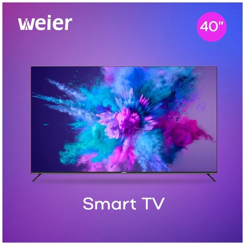 Телевизор Weier 40 HD, черный