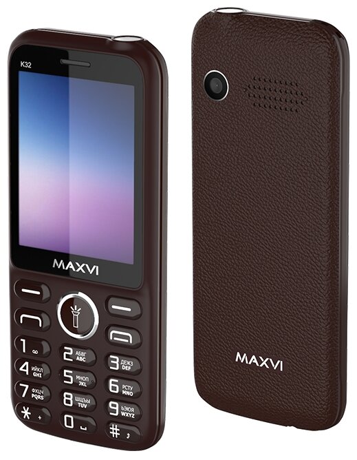 Сотовый телефон Maxvi K32 brown