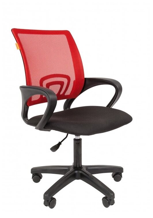 Офисное кресло Chairman 696 LT Россия TW красный - фотография № 3