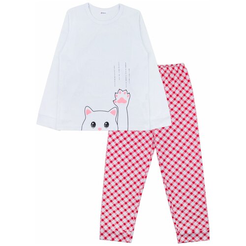 Пижама детская, для девочки, размер 140-146