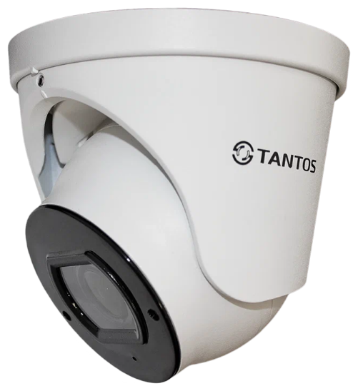 Видеокамера Tantos уличная купольная 4в1 (AHD, TVI, CVI, CVBS) 2 МП SONY EXMOR с вариофокальным объективом, металлический корпус - фото №1