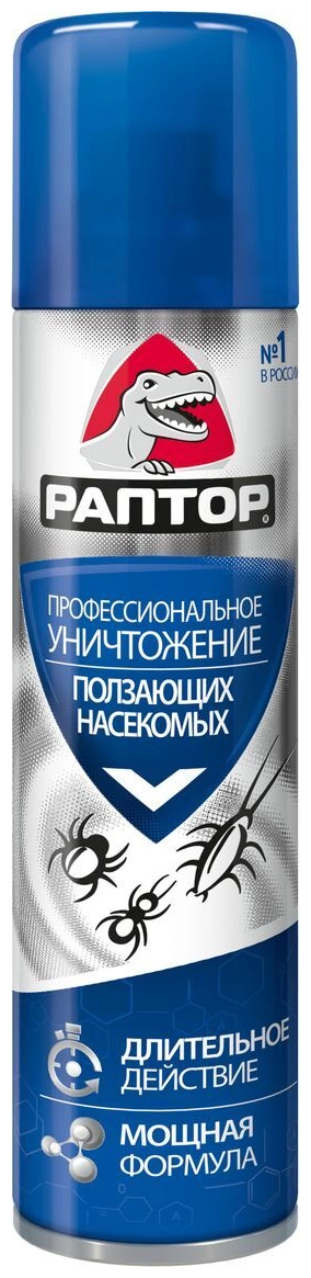 Аэрозоль Раптор от ползающих насекомых, 200 мл - фотография № 4