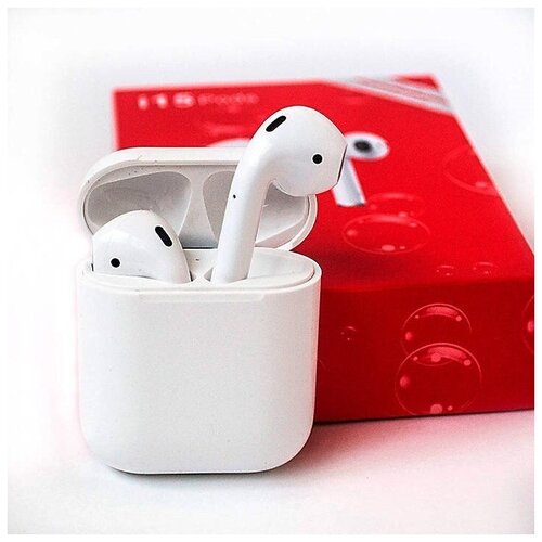 Беспроводные наушники WIRELESS TOUCH Блютуз гарнитура Вкладыши Наушники беспроводные сенсорные Белый 93600₽