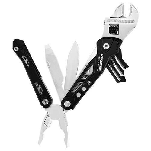 фото Мультитул 13-в-1: нож, разводной ключ, пассатижи, отвертки. нержавеющая сталь hb-h