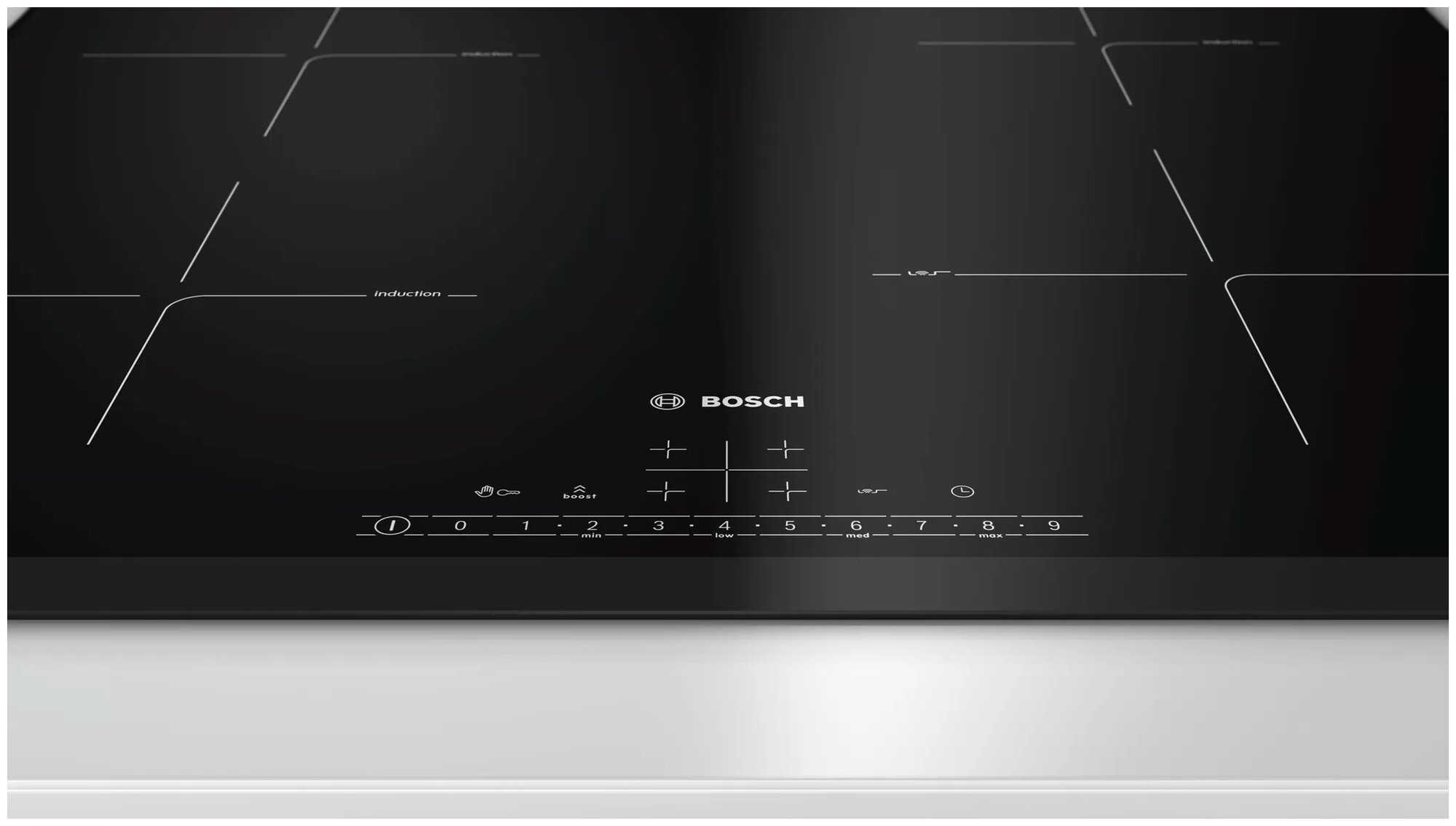 Индукционная варочная панель Bosch PIF651FC1E, черный - фотография № 2