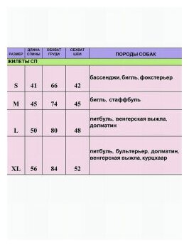 ДжекиДог Жилет б/утеплителя, флис. подкладка, средние породы, р. L - фотография № 2