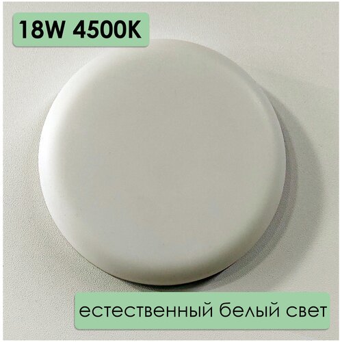 панель LBQ бескаркасный круг 18W 4500K