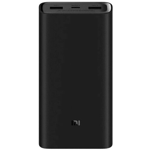 Внешний аккумулятор Xiaomi Mi Power Bank 3 Pro 20000mah 50W MAX, портативный аккумулятор, Power Bank, черный