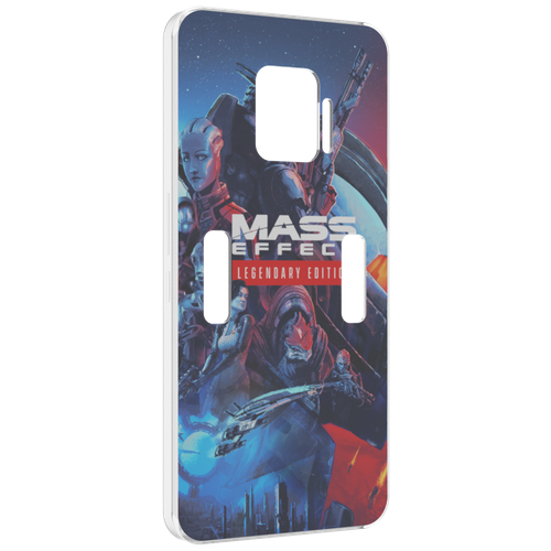 Чехол MyPads Mass Effect Legendary Edition для ZTE Nubia Red Magic 7 Pro задняя-панель-накладка-бампер