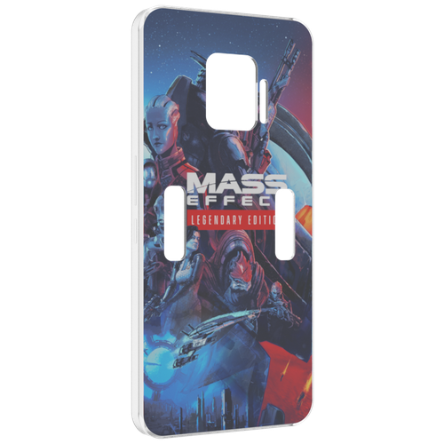 чехол mypads mass effect для zte nubia z40s pro задняя панель накладка бампер Чехол MyPads Mass Effect Legendary Edition для ZTE Nubia Red Magic 7 Pro задняя-панель-накладка-бампер