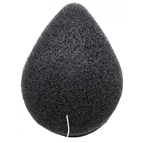 спонж очищающий с бамбуковым углем erborian charcoal konjac sponge 1 шт Спонж косметический с древесным углем Purito Bamboo Charcoal Konjac Sponge