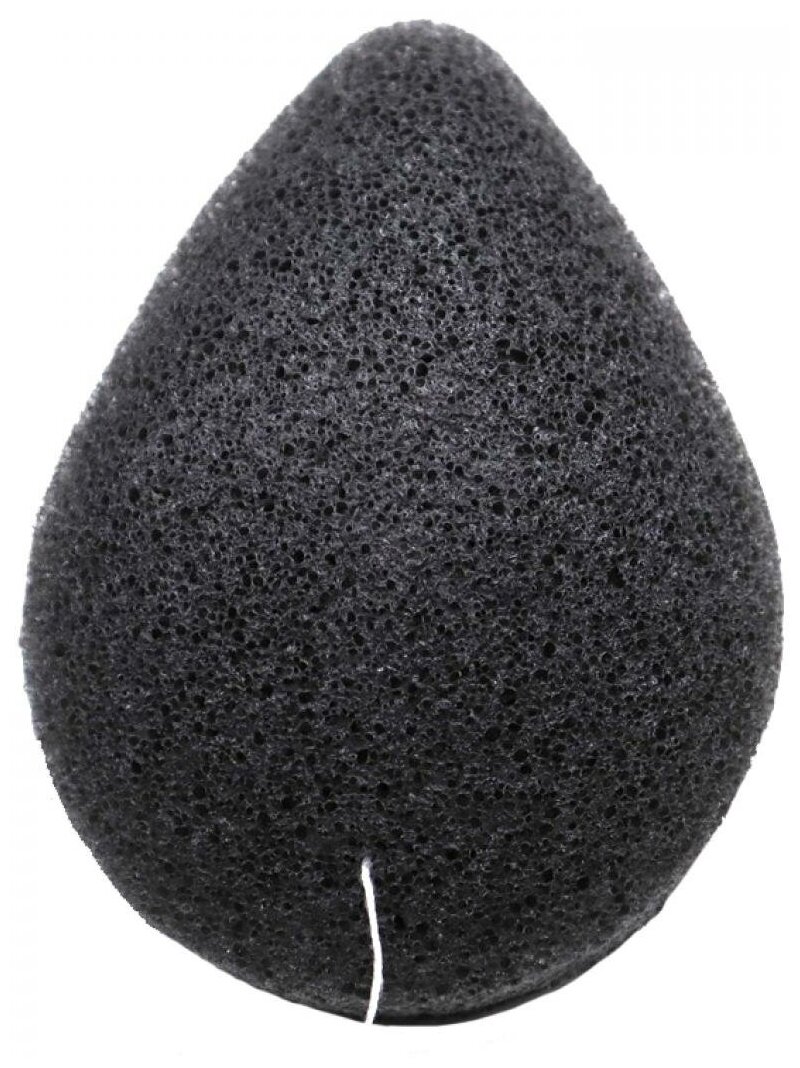 Спонж косметический PURITO Bamboo Charcoal Konjac Sponge 20гр the SAEM - фото №1