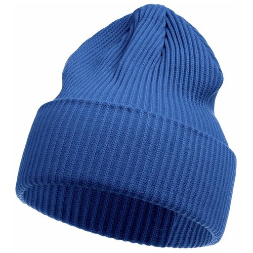Шапка бини teplo, размер One Size, синий шапка бини размер one size синий