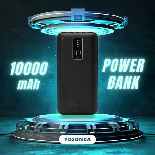 Внешний аккумулятор портативный повербанк powerbank 10000 mAh 