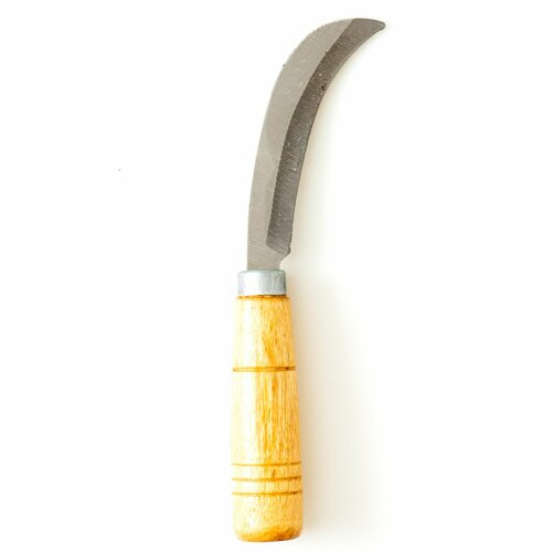 нож садовый palisad 79001 сталь дерево Нож садовый серповидный Коготь