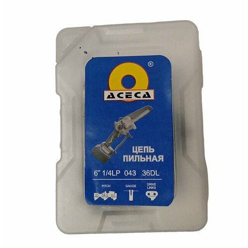Цепь для мини пилы аккумуляторной 6 дюймов шаг 14-043 36 звеньев 485₽