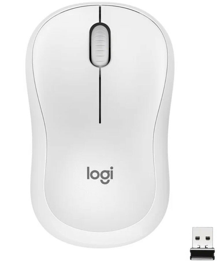 Беспроводная мышь Logitech M221 Silent, белый