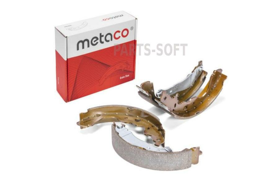 METACO 3020-024 Колодки барабанные к-кт RENAULT DUSTER / KANGOO D=228ММ Metaco 3020-024