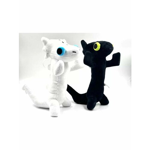 Набор Мягкая игрушка Беззубик Ночная и Дневная фурия 660₽