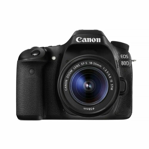 Фотоаппарат Canon 80D Kit 18-55 STM 93135₽