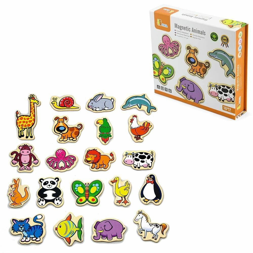 Набор магнитных фигурок Животные 58923