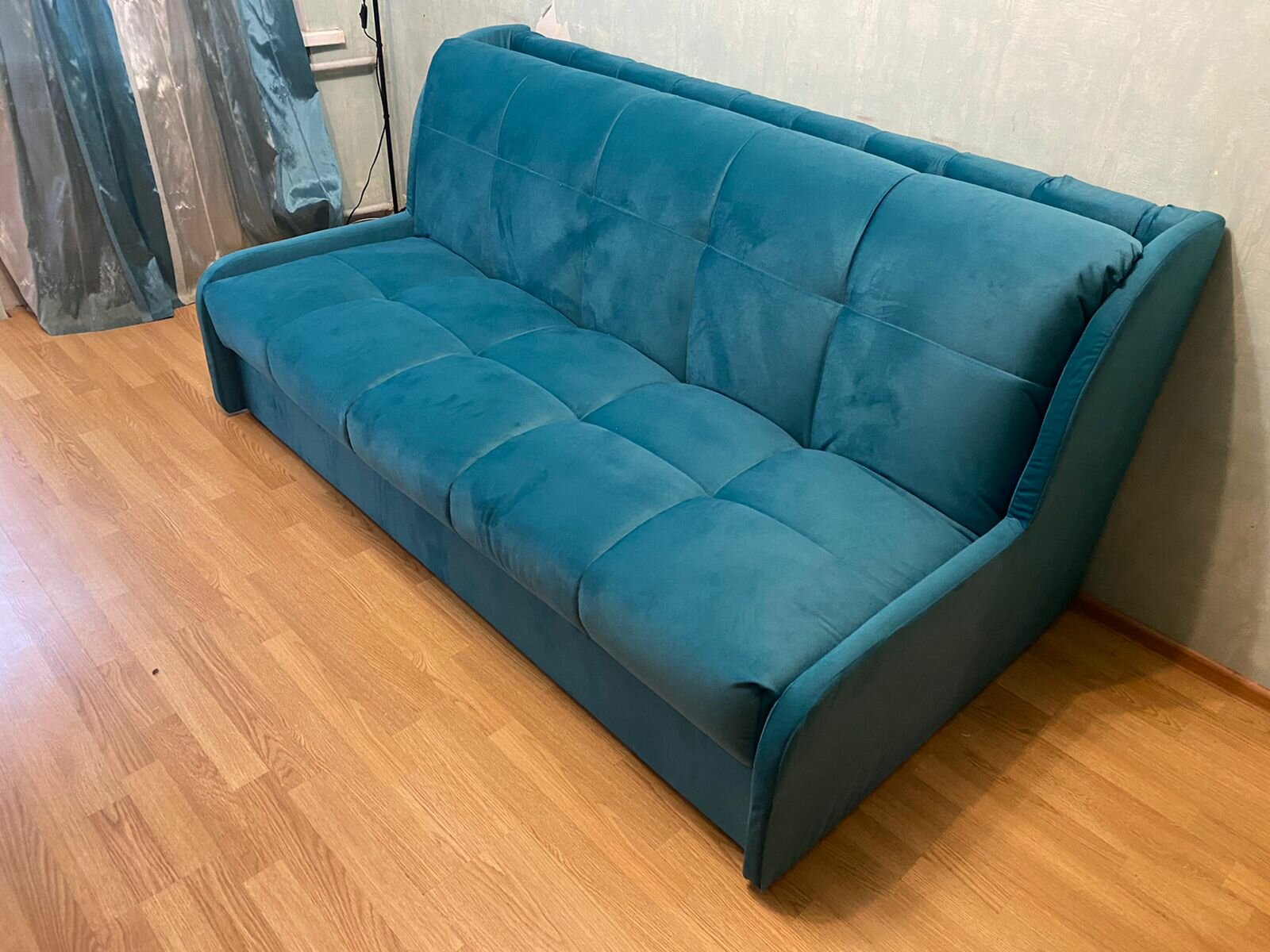 Прямой диван-кровать "Барон", 176х111х90см, наполнитель ППУ, аккордеон, Bingo Atlantic