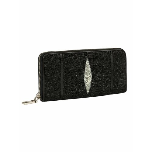 Кошелек Sefaro, фактура зернистая, черный