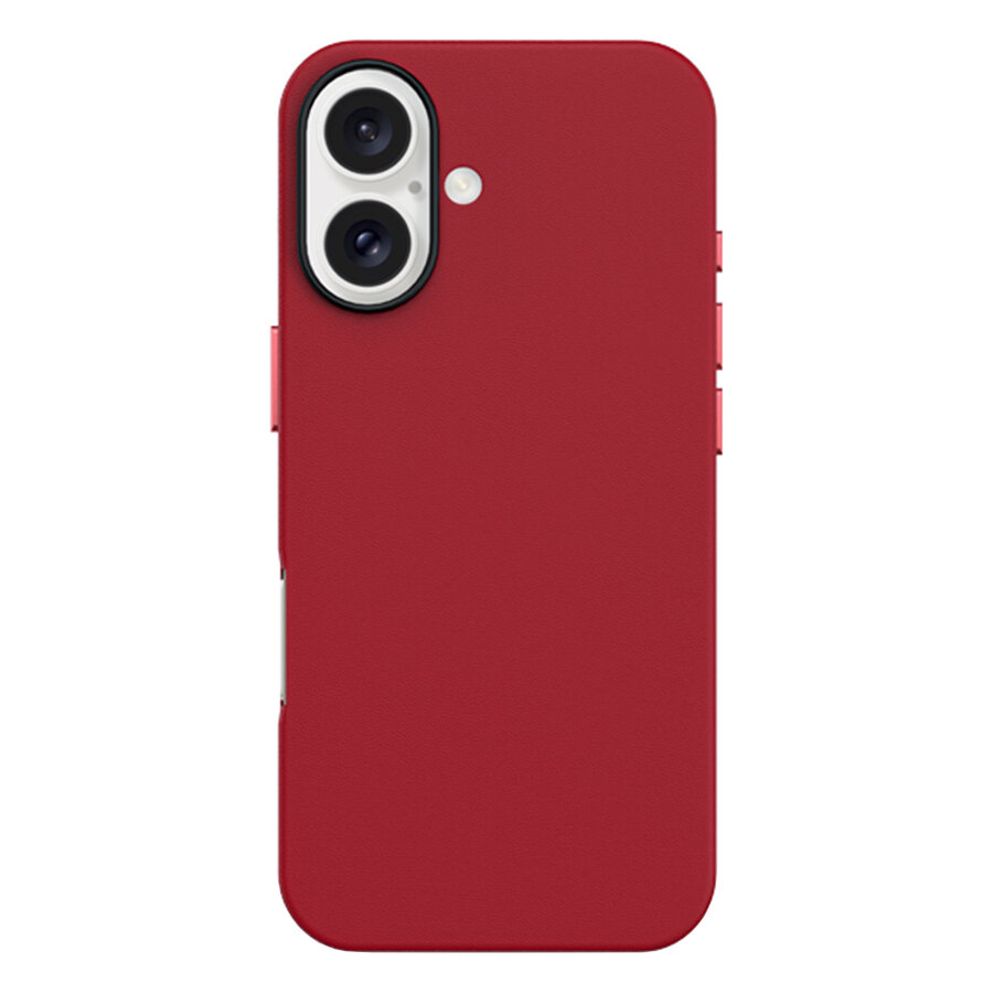 Чехол Leather Case with MagSafe KZDOO Mag Noble Collection для iPhone 16 (6.1"), розовый (9)