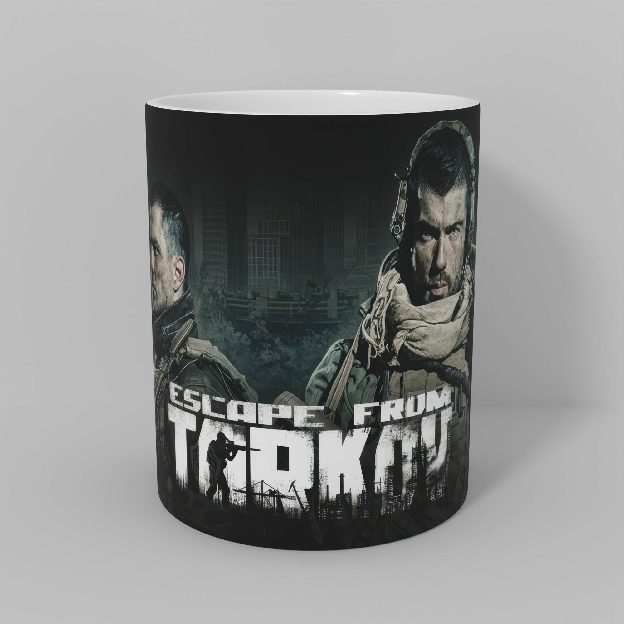 Кружка "Лого 4 Арт. Escape from Tarkov. Тарков.", 330мл