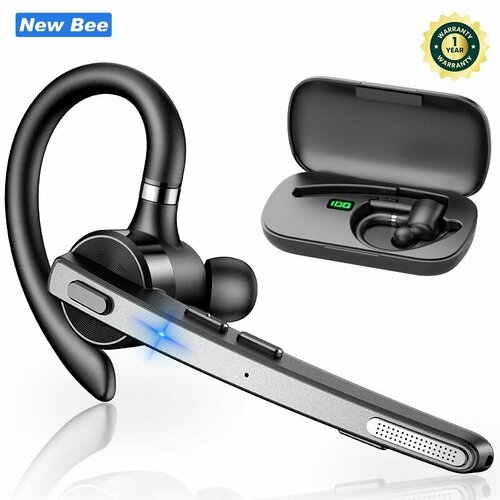 Наушник гарнитура Bluetooth с шумоподавлением New Bee M53 3500₽