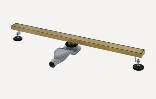 Изображение товара Трап для душа, линейный, латунь, 800мм Grocenberg T800MG Матовый золото