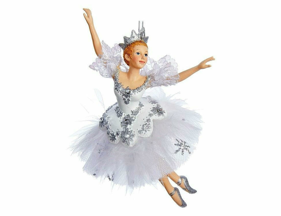 Ёлочная игрушка, полистоун, текстиль, 16 см, Kurts Adler