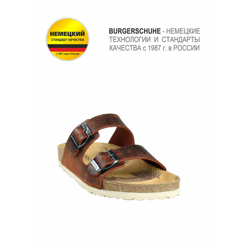 фото Сандалии burgerschuhe, размер 40, коричневый