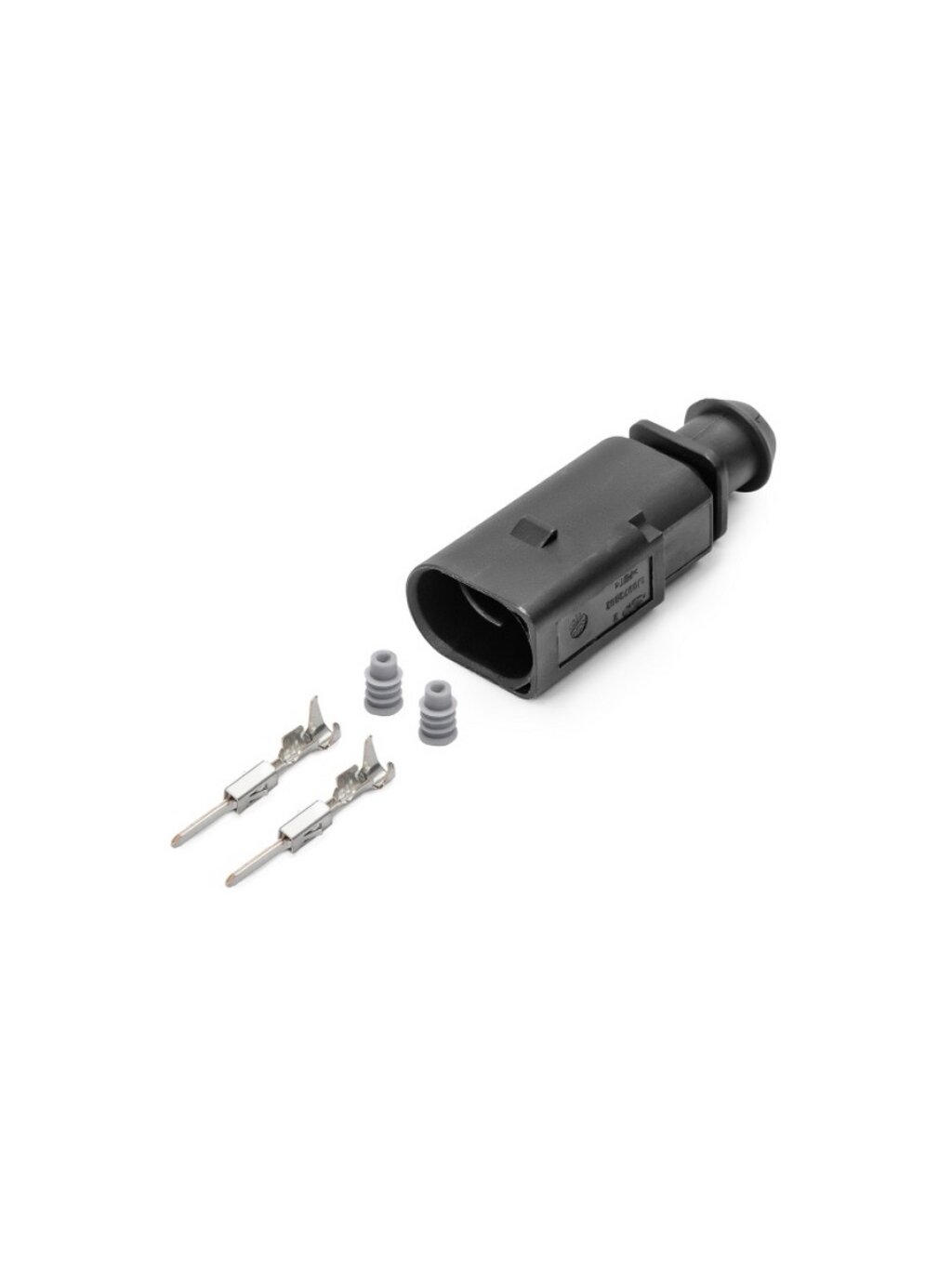 Разъем 1J0973802 2-х контактный компрессора кондиционера CARGEN AX6592S | цена за 1 шт — фото 1
