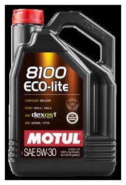 MOTUL 108213 Масло моторное 8100 ECO-lite 5W30 4л 108213