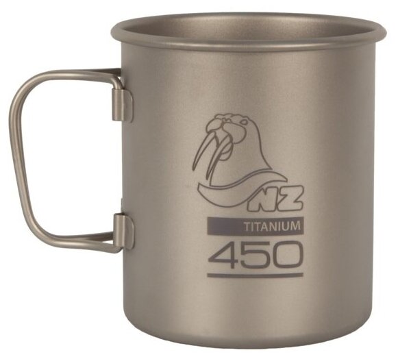 NZ Кружка походная NZ Ti Cup 450 ml TM-450FH (титан)