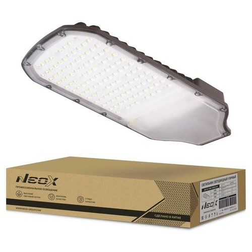 Светильник светодиодный ДКУ-03 120Вт 230В 5000К 16800лм 140лм/Вт IP65 уличный линзованный 4690612038155 NEOX (4шт.)
