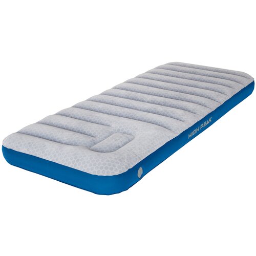 Матраc надувной High Peak Air bed Cross Beam Single Extra Long lightgrey/blue, 195x75x20, 40043