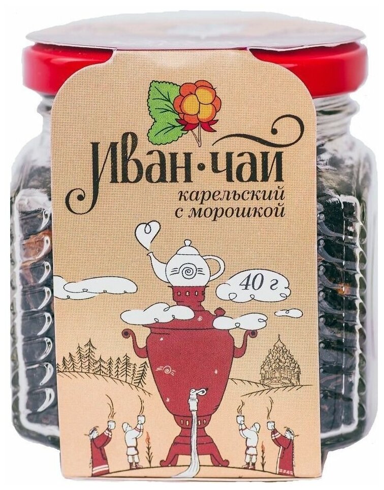 Иван-чай ягодами и чашелистиками морошки 40 г